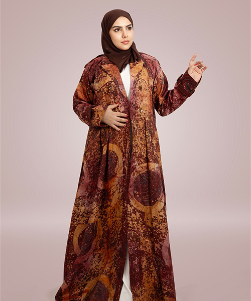 Amber Eclipse Abaya