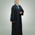 Layla Midnight Floral Abaya