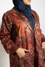 Heritage Mosaic Open Abaya